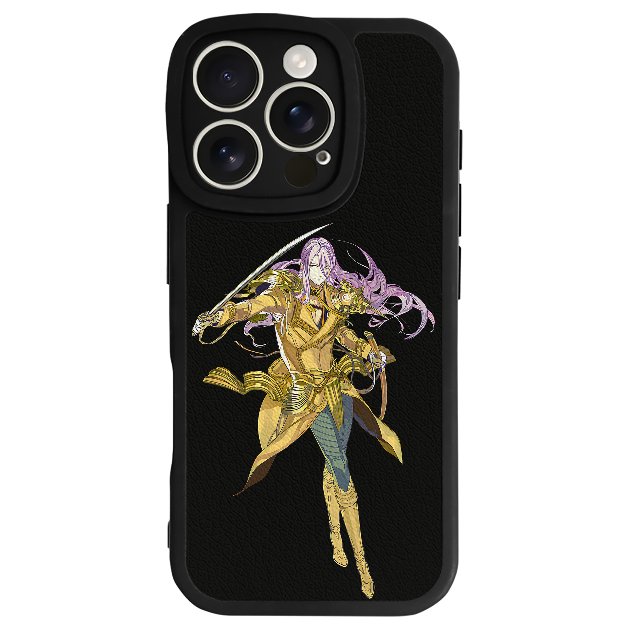 （画像用） 刀剣乱舞 Touken Ranbu 【iPhone 16シリーズ対応】シリコンスマホケース（レザー調） 材質：シリコン